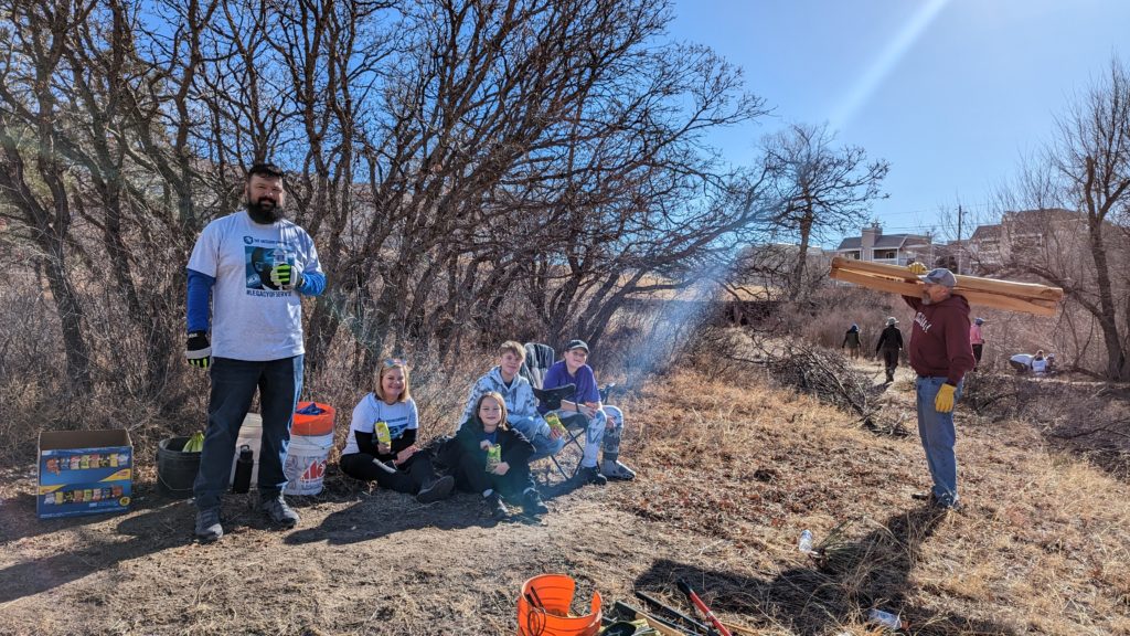 Successful MLK, Jr. Workday on January 16, 2023! Go Palmer Park